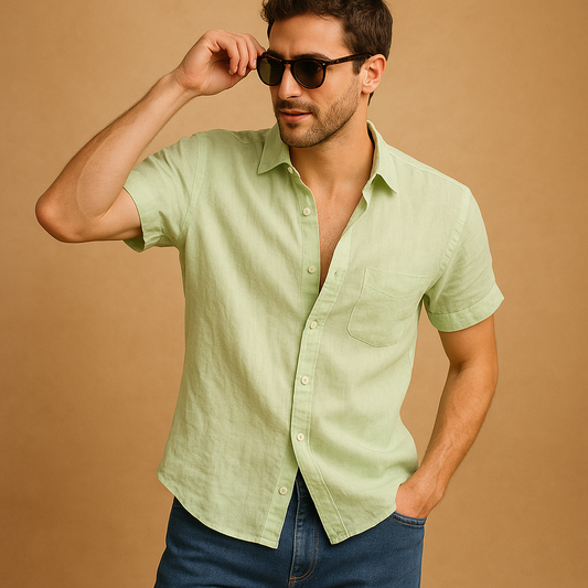 Short sleeve summer shirt for men | Daniel