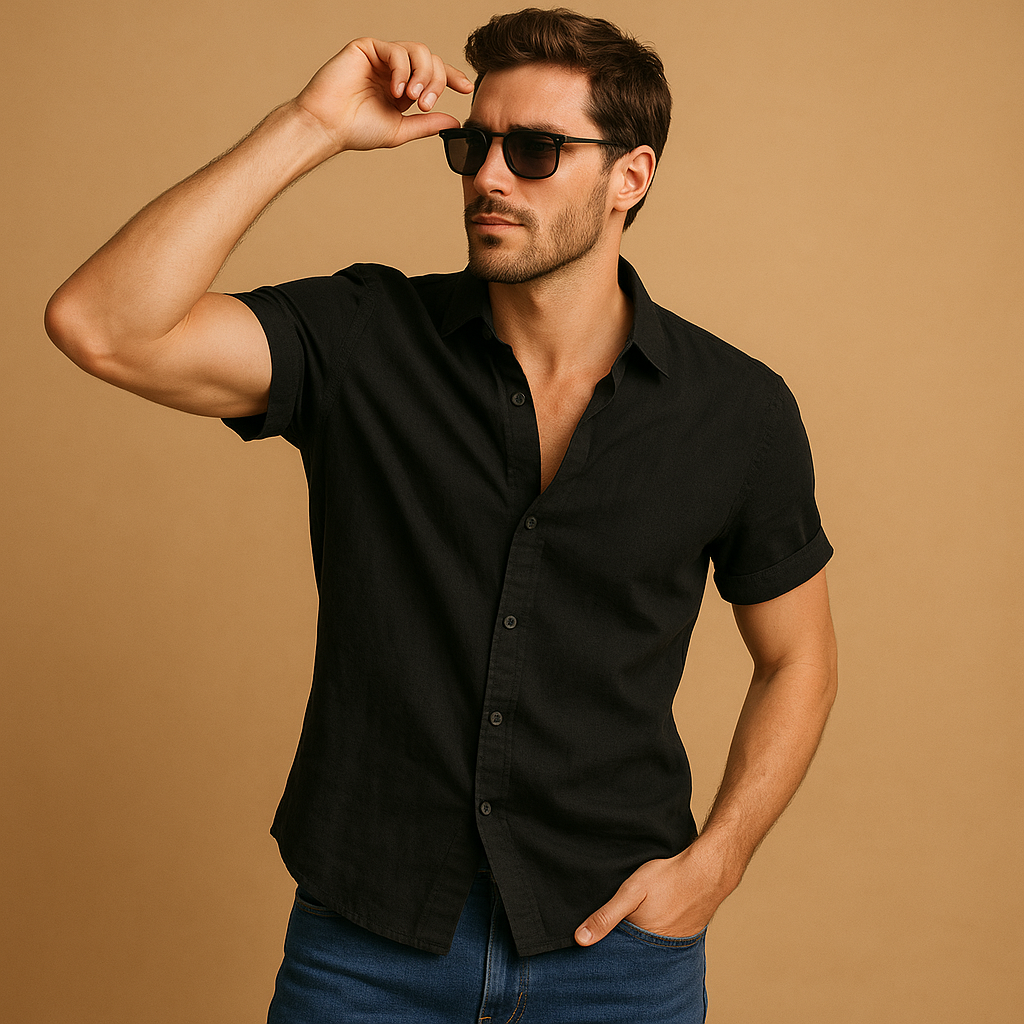 Short sleeve summer shirt for men | Daniel