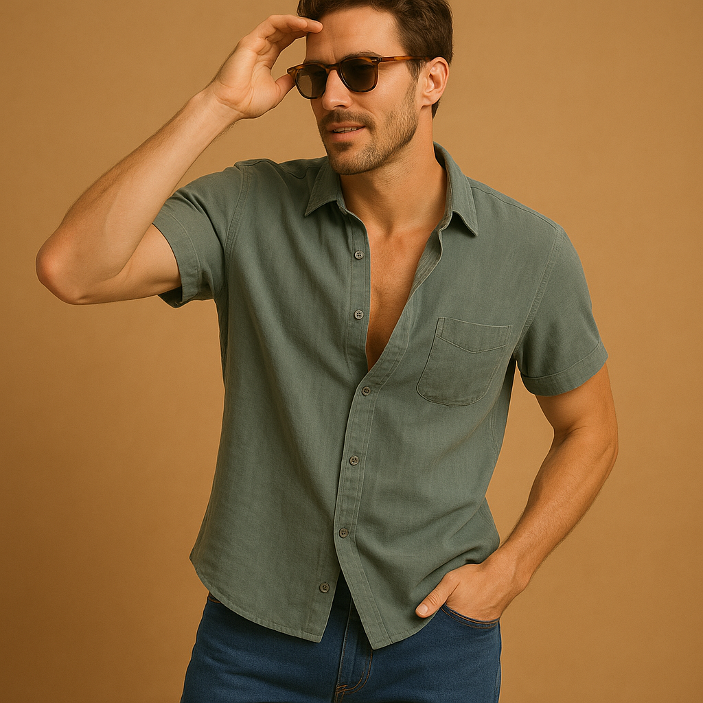 Short sleeve summer shirt for men | Daniel