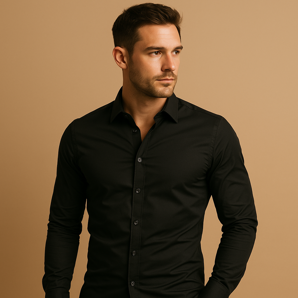 Slim fit cotton shirt for men | Ryan