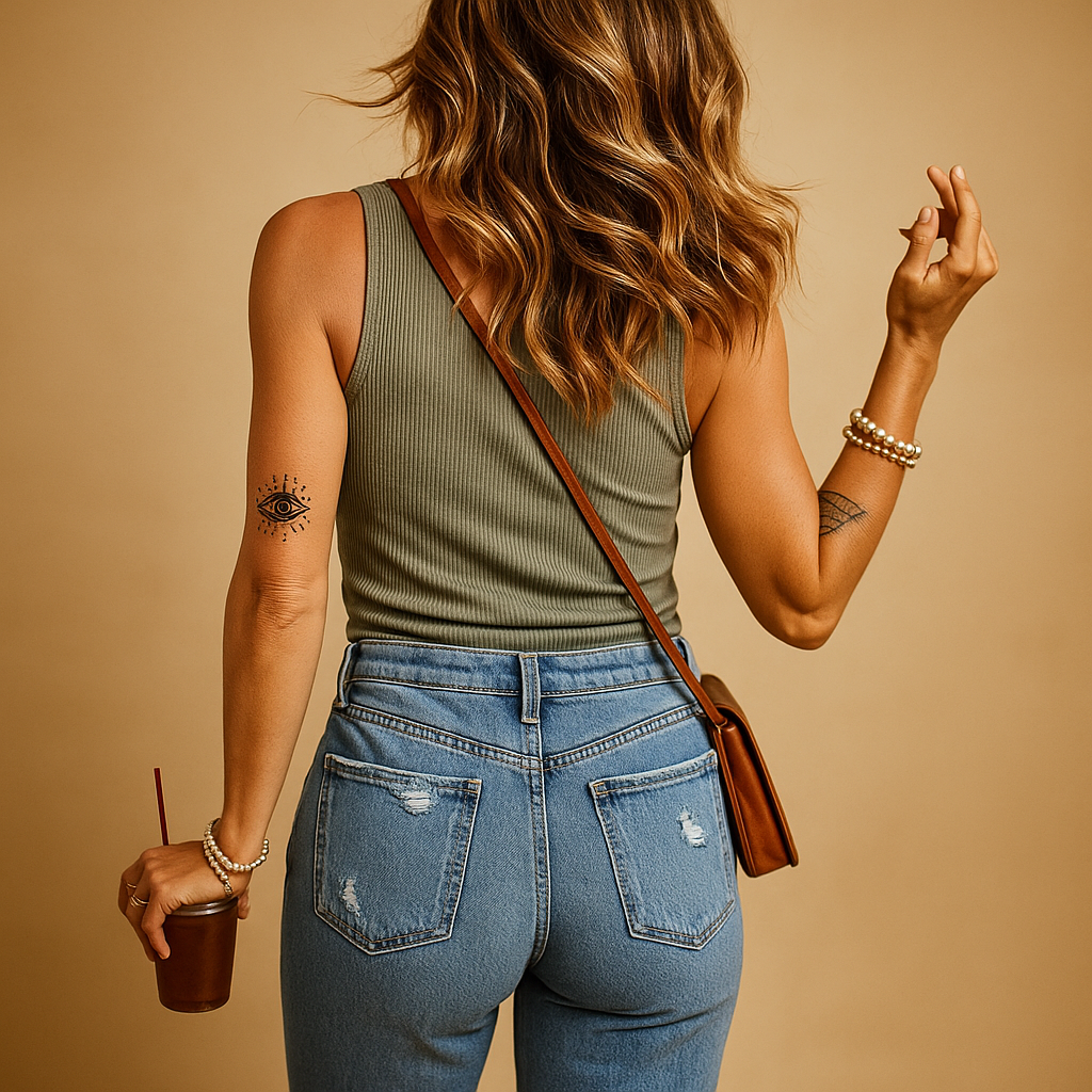 Slim fit cotton tank top for women | Lily