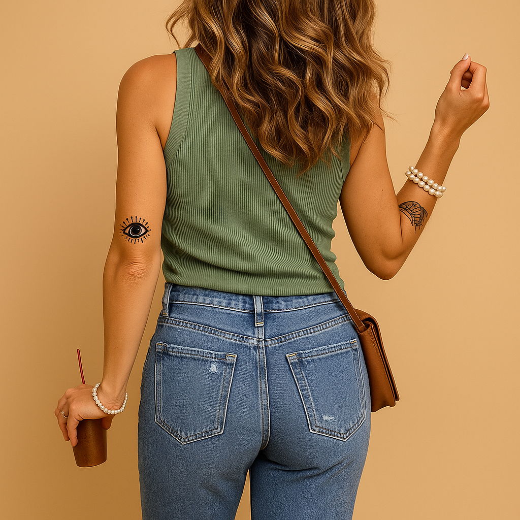 Slim fit cotton tank top for women | Lily