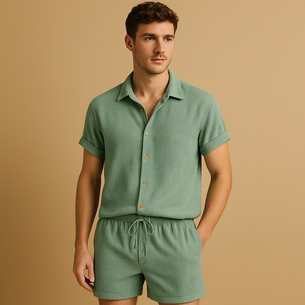Striped summer set for men | Adrian