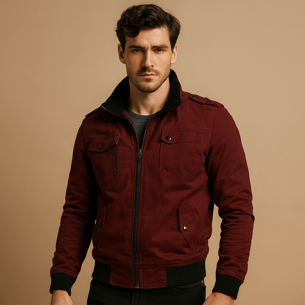 Tactical bomber jacket for men | Carter