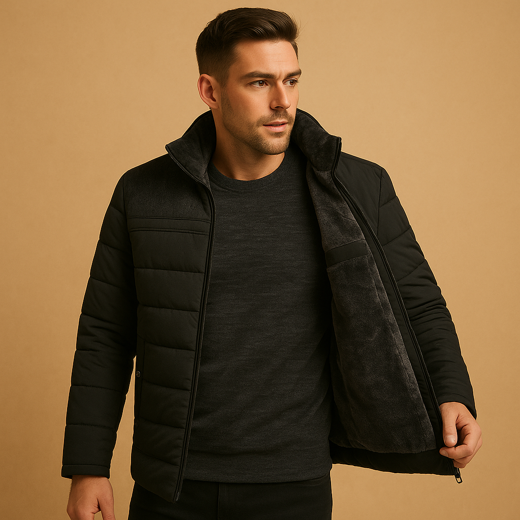 Warm fleece jacket for men | Adrian