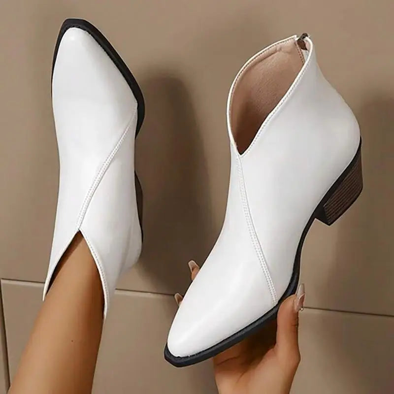 Women's Boots – Pointed-Toe Ankle Boots