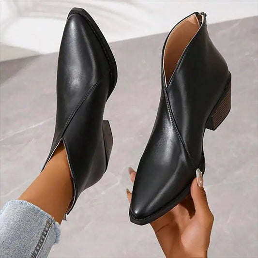 Women's Boots – Pointed-Toe Ankle Boots