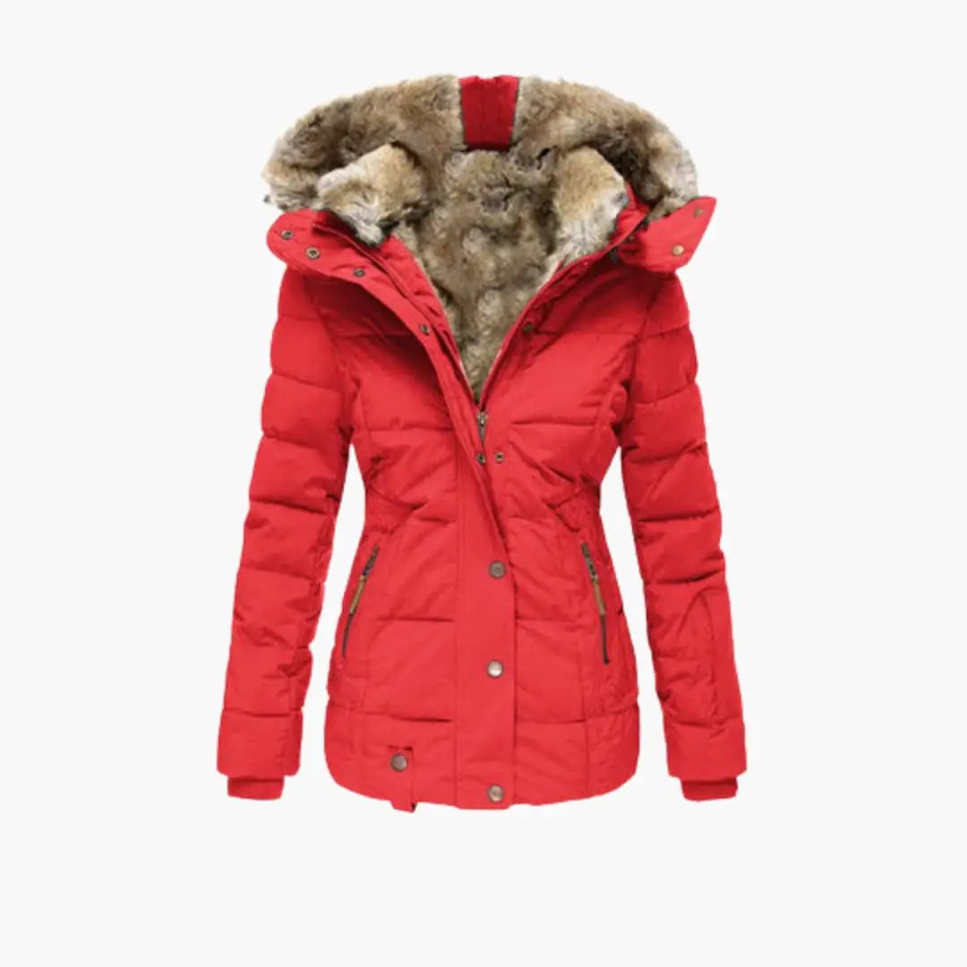 Women's Jacket – Hooded Puffer Jacket