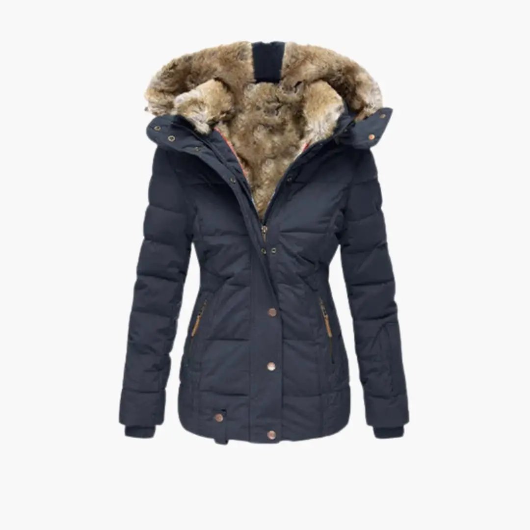 Women's Jacket – Hooded Puffer Jacket