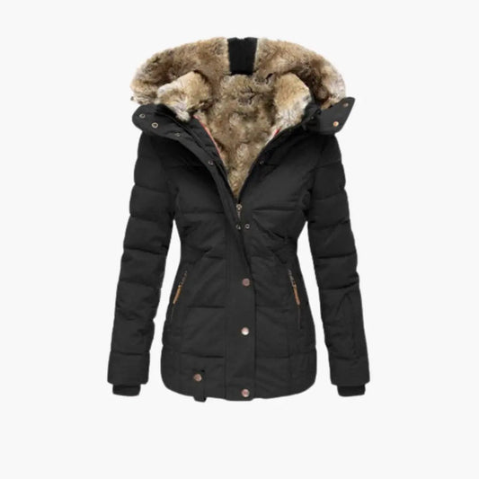 Women's Jacket – Hooded Puffer Jacket