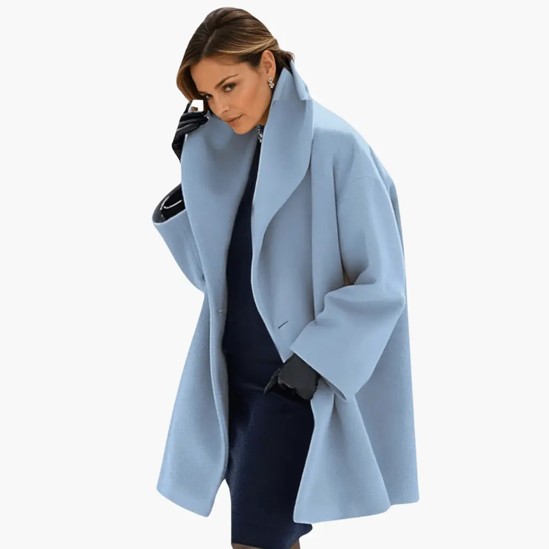 Women's Jacket – Oversized Wrap Coat