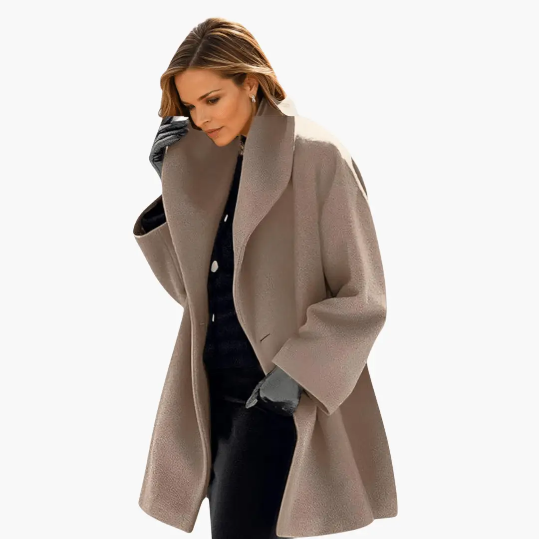 Women's Jacket – Oversized Wrap Coat