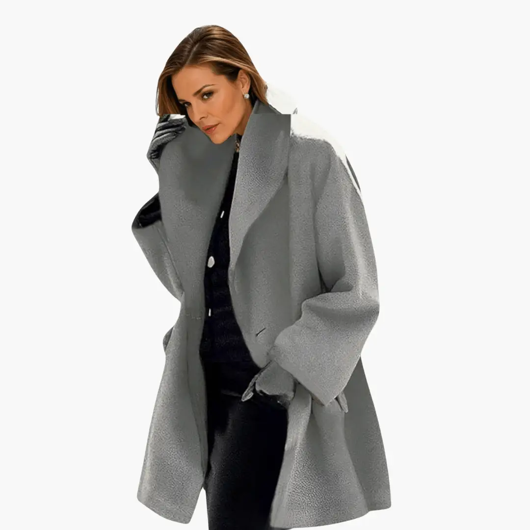 Women's Jacket – Oversized Wrap Coat