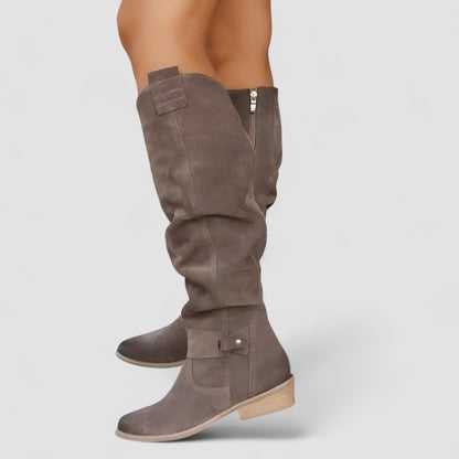 Women's Knee High Boots | Slouch Riding Boots
