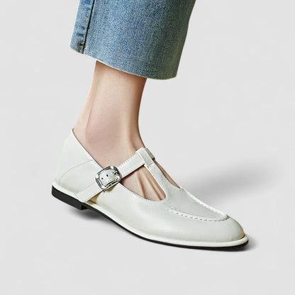 Women's Mary Jane Shoes – Classic T-Bar Buckle Flats