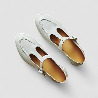 Women's Mary Jane Shoes – Classic T-Bar Buckle Flats