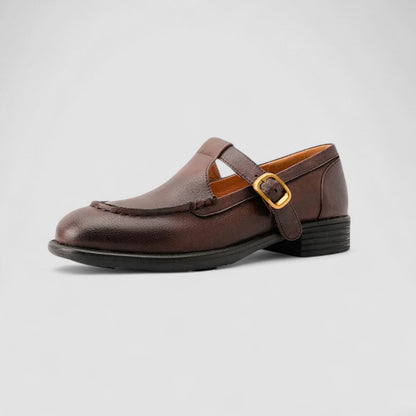 Women's Mary Jane Shoes – T-Bar Buckle Strap Comfort Flats