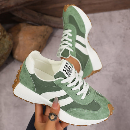 Women's Orthopedic Sneakers – Lightweight Lace-Up Casual Trainers