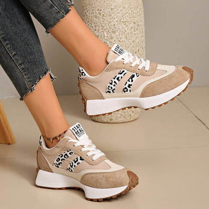 Women's Orthopedic Sneakers – Lightweight Lace-Up Casual Trainers