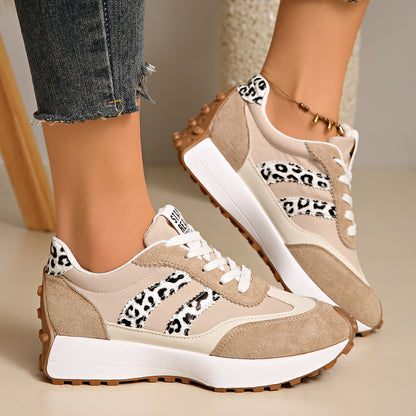 Women's Orthopedic Sneakers – Lightweight Lace-Up Casual Trainers