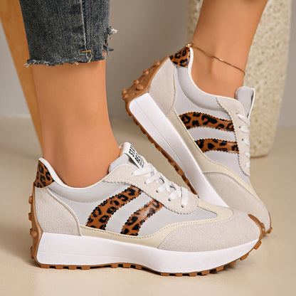 Women's Orthopedic Sneakers – Lightweight Lace-Up Casual Trainers