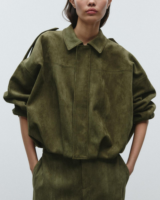 Women's Oversized Jacket – Relaxed Elegant Style