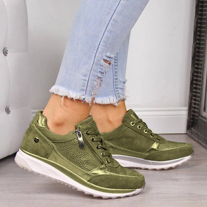 Women's Sneakers – Lace-Up Casual Shoes