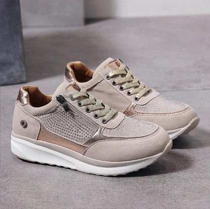 Women's Sneakers – Lace-Up Casual Shoes