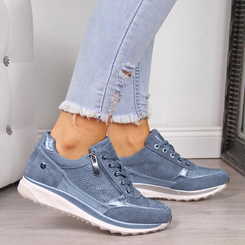 Women's Sneakers – Lace-Up Casual Shoes