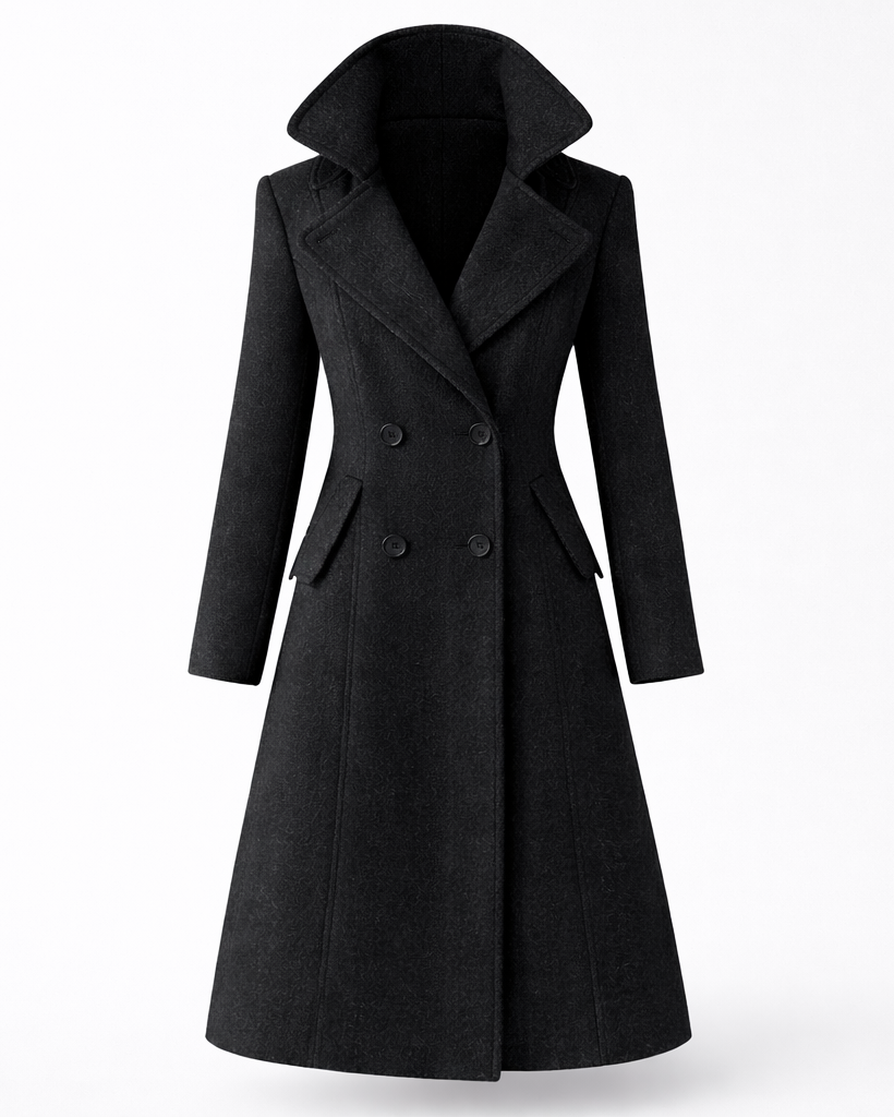 Women's Trench Coat – Double-Breasted Coat