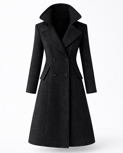 Women's Trench Coat – Double-Breasted Coat