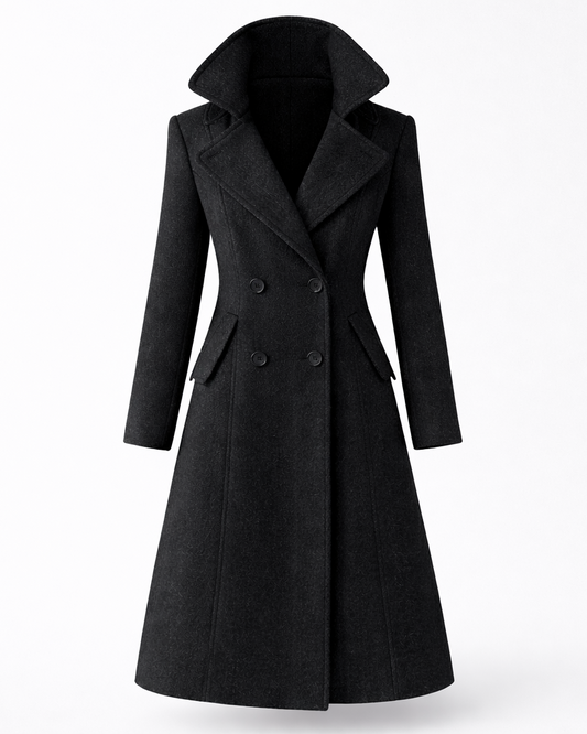 Women's Trench Coat – Double-Breasted Coat