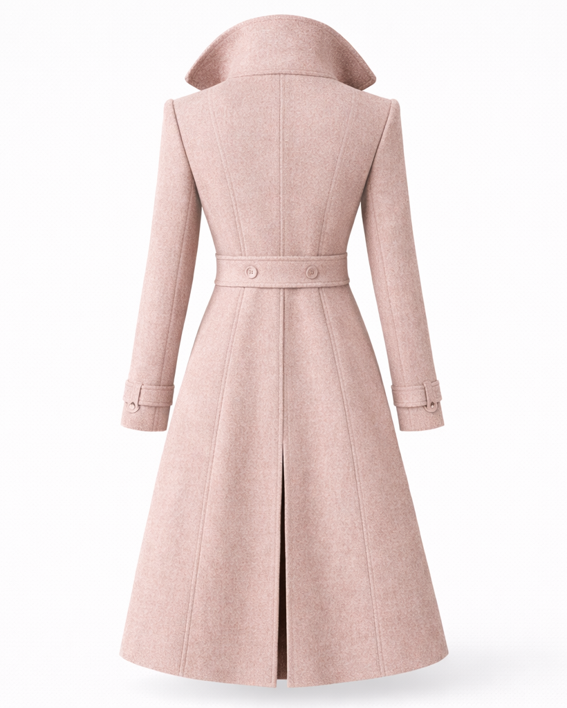 Women's Trench Coat – Double-Breasted Coat