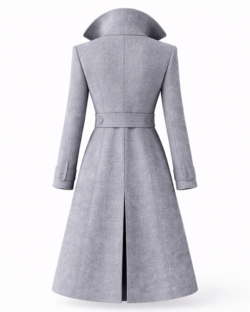Women's Trench Coat – Double-Breasted Coat