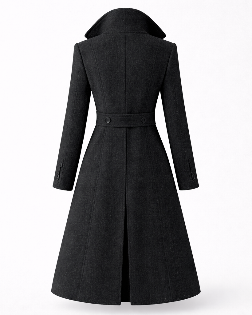 Women's Trench Coat – Double-Breasted Coat