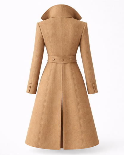 Women's Trench Coat – Double-Breasted Coat