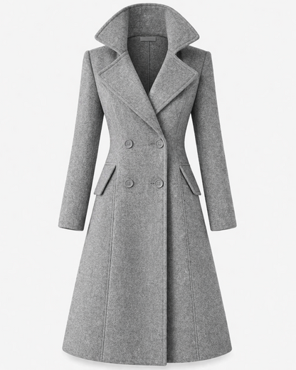 Women's Trench Coat – Double-Breasted Coat