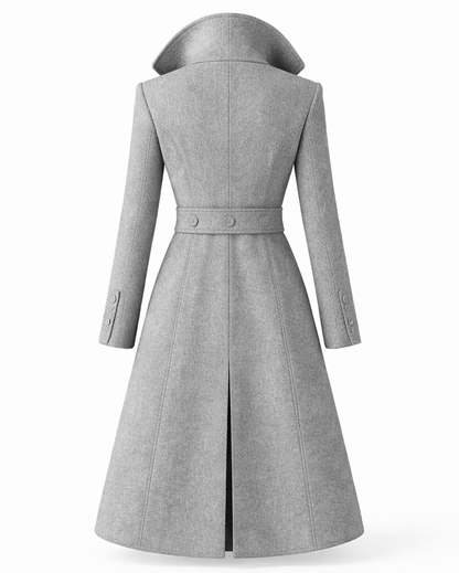 Women's Trench Coat – Double-Breasted Coat