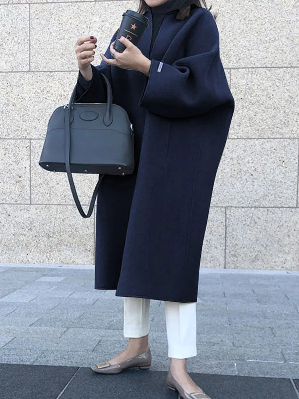 Women's Trench Coat – Long Open Front Coat