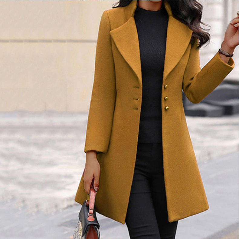 Women's Trench Coat – Tailored Long Coat