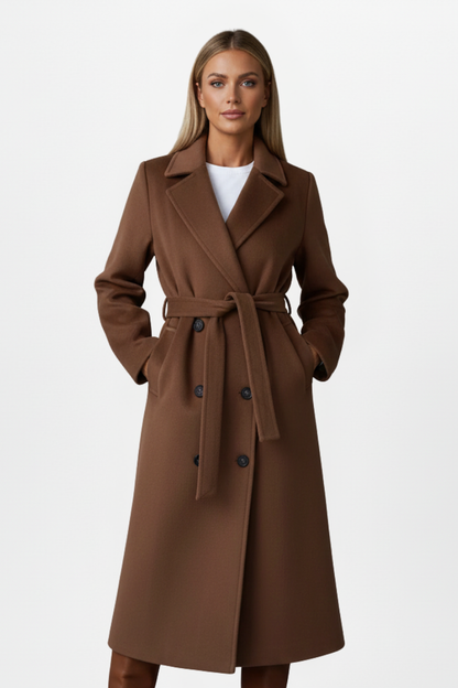 Women's Trench Coat – Tailored Longline Coat