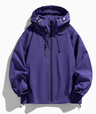 Women's Waterproof Ski Jacket – Hooded Zip-Front Design