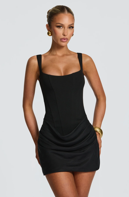 Women's Wedding Guest Dress – Corset Mini Dress