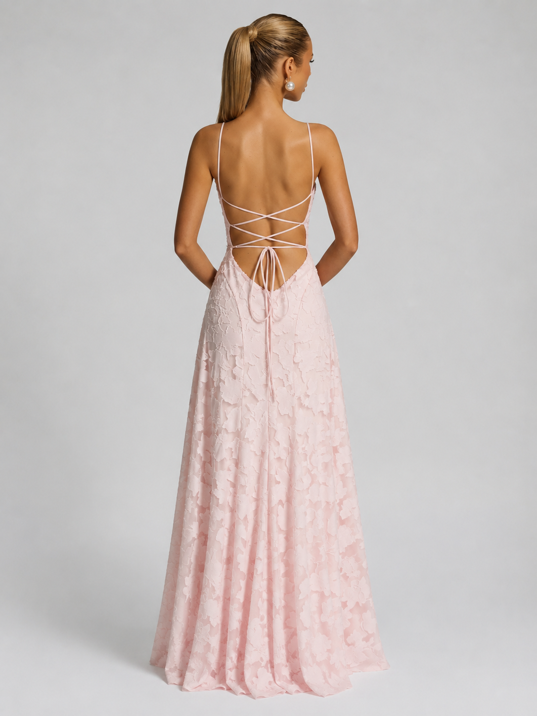Women's Wedding Guest Dress – Floral Maxi Dress