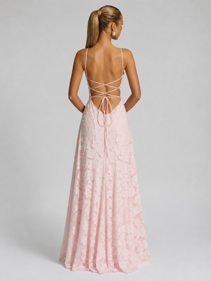 Women's Wedding Guest Dress – Floral Maxi Dress